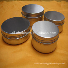 Best quality color aluminium cosmetic jars